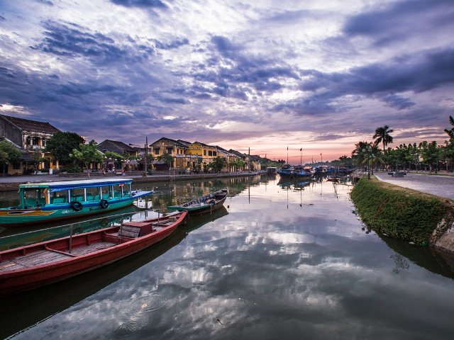 Hội An lúc chiều tà.